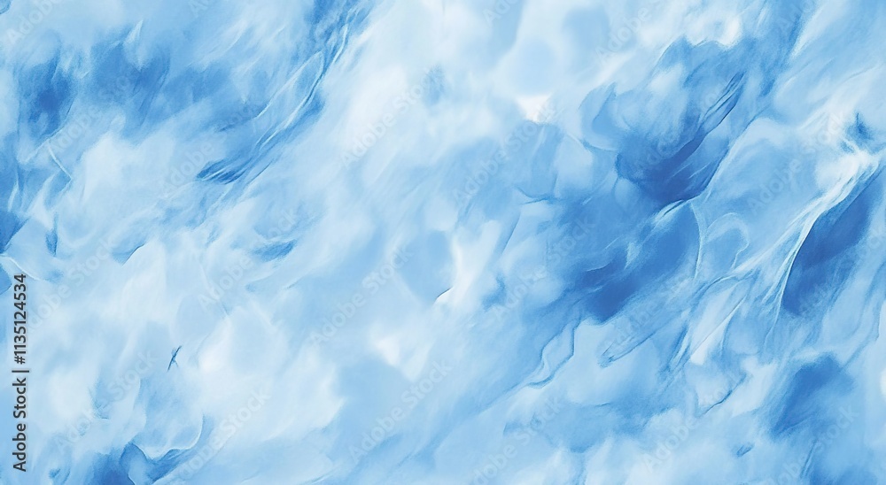 Abstract blue watercolor background with a light sky-blue color and white brush strokes, creating an artistic and fluid pattern. Abstract blue watercolor background with a light sky-blue color and white brush strokes, creating an artistic and fluid pattern.