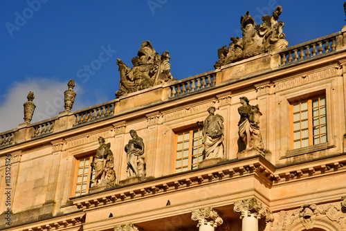 Versailles; France - november 26 2024 : castle of Louis 14