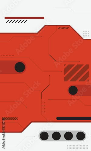 Cyberpunk technology modern wallpaper