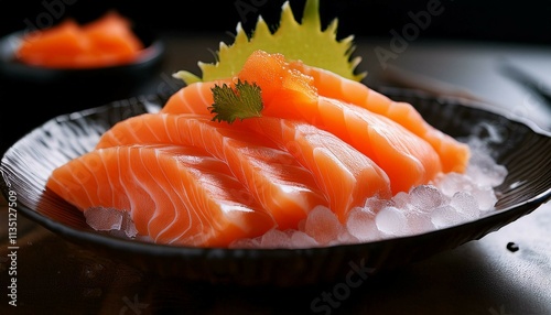 sushi with salmon