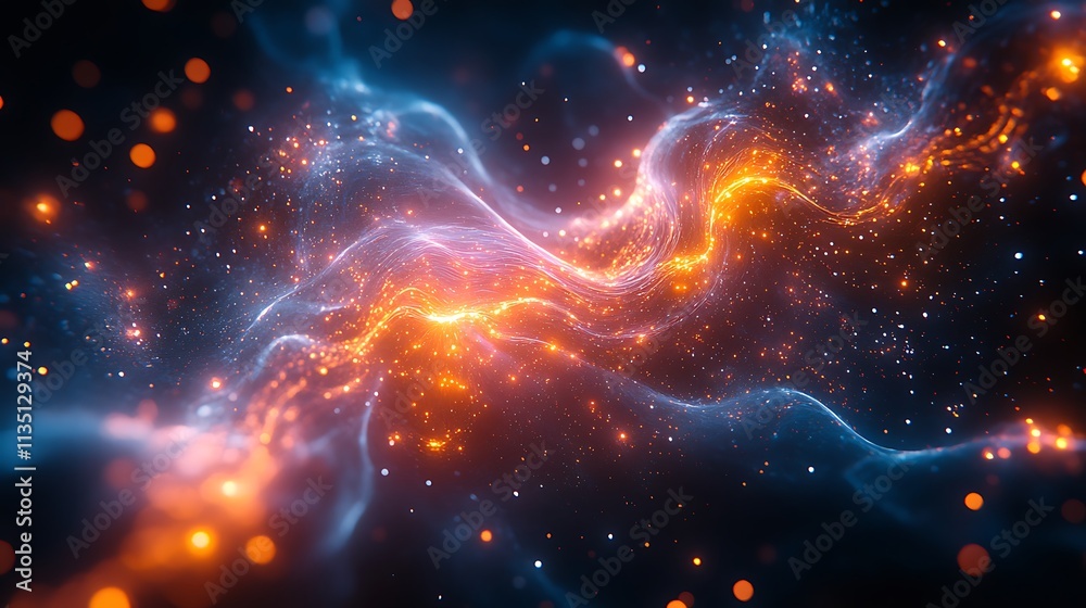 Happy glowing sparkler 2025 bright vibrant fireworks illumination colorful trails against dark blue night sky Happy glowing sparkler 2025 bright vibrant fireworks illumination colorful trails against dark blue night sky