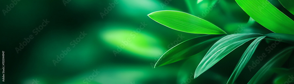 Close-up of vibrant green leaves with soft focus background, emphasizing natural beauty and tranquility. Close-up of vibrant green leaves with soft focus background, emphasizing natural beauty and tranquility.
