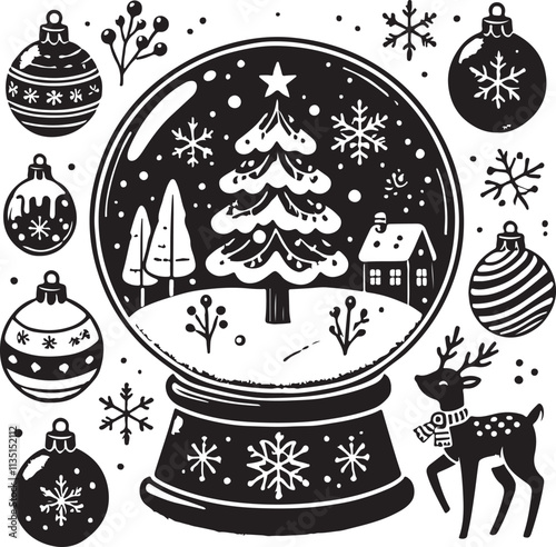 Snow Globe Icons - Multi Series