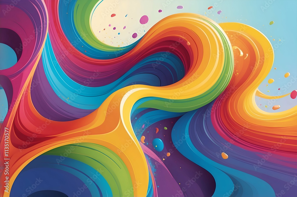 A vibrant abstract design of the rainbow pride flag with bold, splattered paint strokes and dynamic textures, symbolizing diversity and energy. A vibrant abstract design of the rainbow pride flag with bold, splattered paint strokes and dynamic textures, symbolizing diversity and energy.