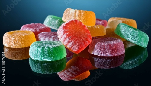 colorful jelly candies