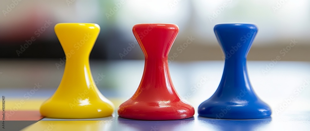 Colorful Pins on