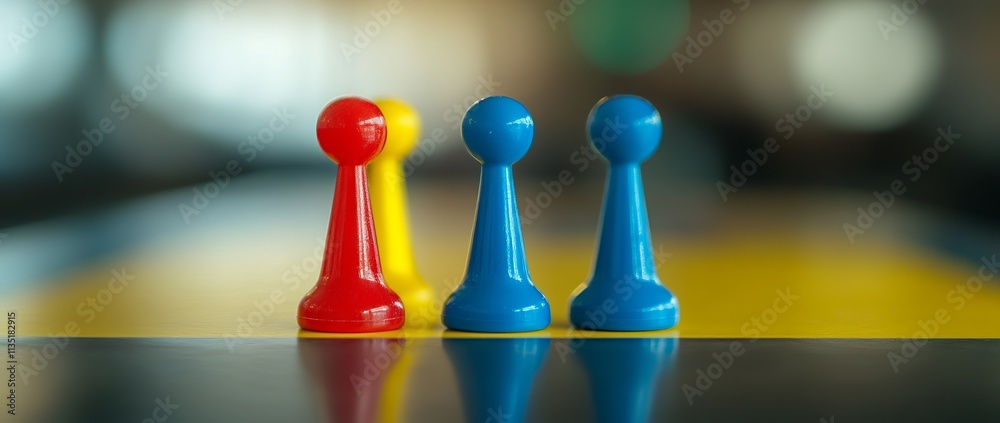Colorful Pins on