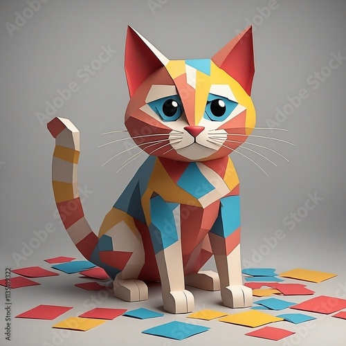 cat on the table