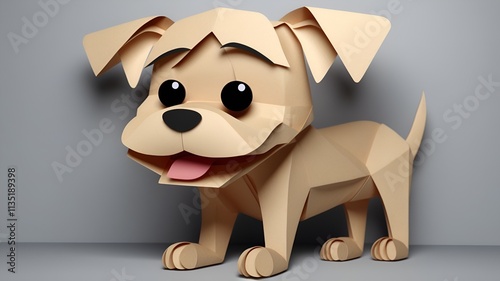 dog with cute smile