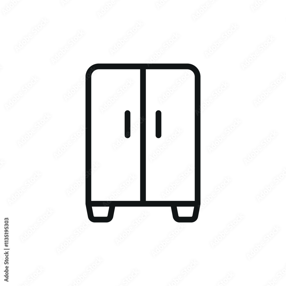 Cupboard Icon offers versatile and stylish detailing, ideal for branding, catalogs, and digital platforms Cupboard Icon offers versatile and stylish detailing, ideal for branding, catalogs, and digital platforms