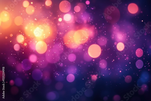 Obraz na płótnie purple glitter, underwater flow, de-focused bokeh effect, holiday sparkle, luxury texture, shimmering lights w salonie