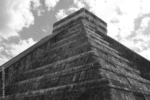 Arquitetura antiguidade preto e branco