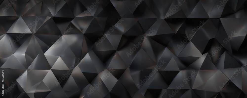 Obraz premium Black and gray gradient background with geometric patterns, clean lines, geometric shapes