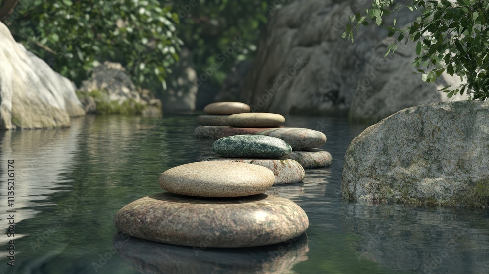 River’s Whisper: Stones of Purity River’s Whisper: Stones of Purity