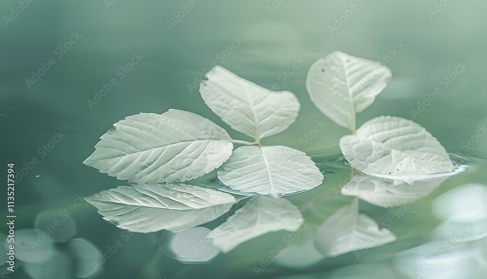 Leaves of eucalyptus tree with bokeh background Leaves of eucalyptus tree with bokeh background