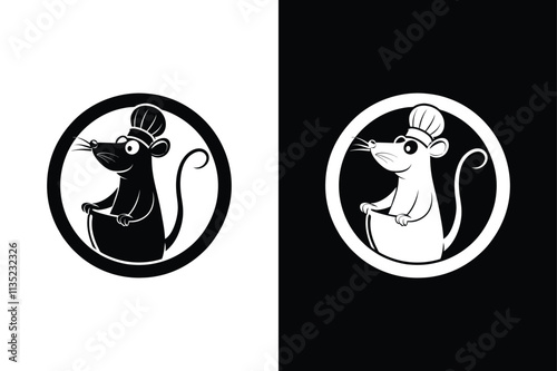 Ratatouille icon vector on White Background ,Vector Art Illustration on white background.