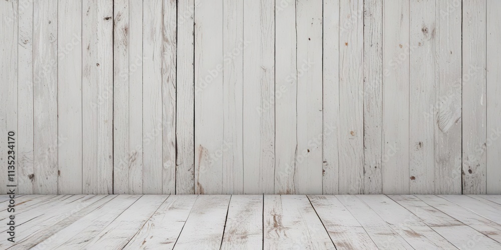 Distressed white wooden boards with rough texture, rustic, backdrop, shabby, vintage Distressed white wooden boards with rough texture, rustic, backdrop, shabby, vintage