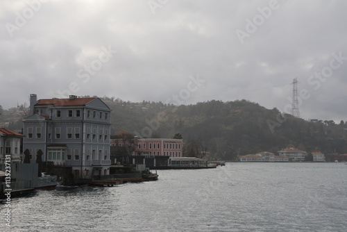 Carta da parati building of the Bosphorus