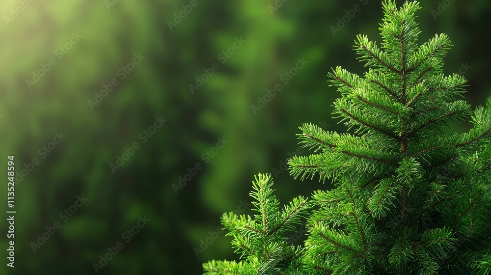 Evergreen Forest Background - Lush green conifers, sunlight, nature, tranquility, serenity. Perfect for eco themes. Evergreen Forest Background - Lush green conifers, sunlight, nature, tranquility, serenity. Perfect for eco themes.
