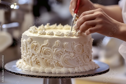 Gourmet Cake Decorating - Exquisite Floral Design photo