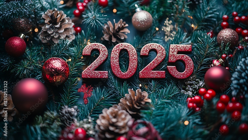 2025 Number and Pine Cones on a Tree
2025 Number and Pine Cones on a Tree