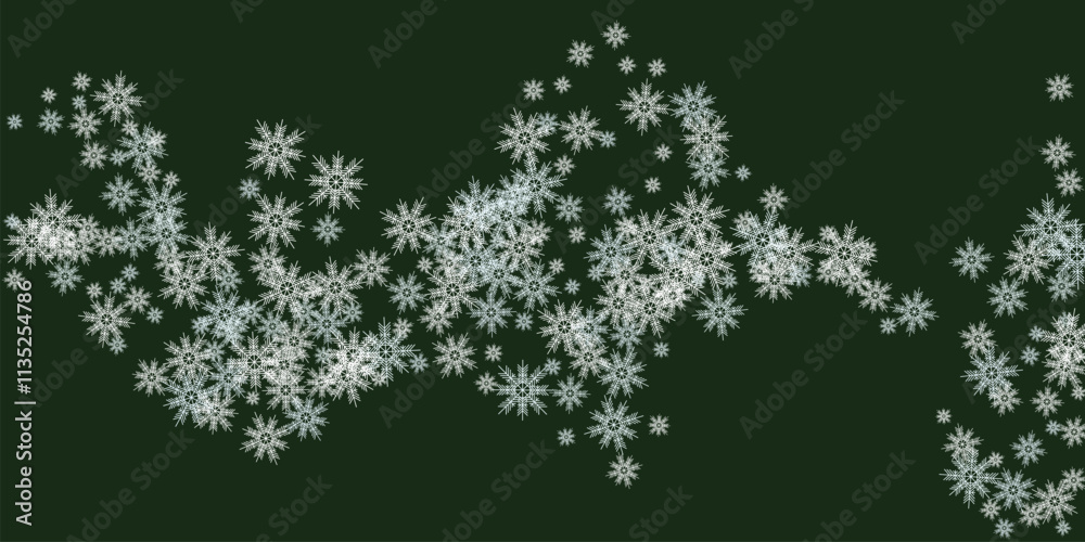 christmas tree with snowflakes christmas tree with snowflakes