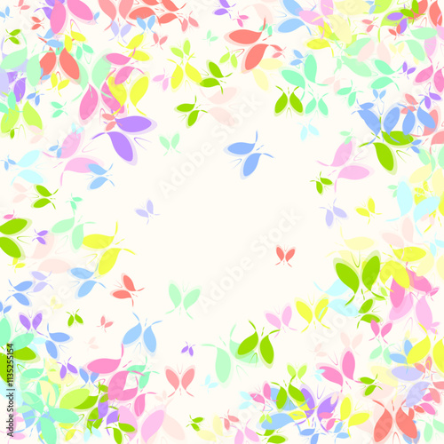 seamless pattern with flowers