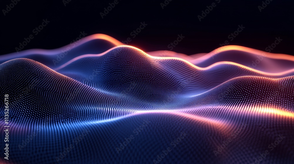 Abstract Digital Landscape Abstract Digital Landscape