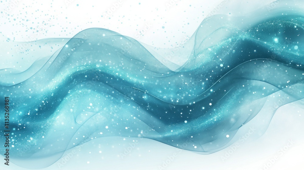 Abstract Blue Wave Background Abstract Blue Wave Background