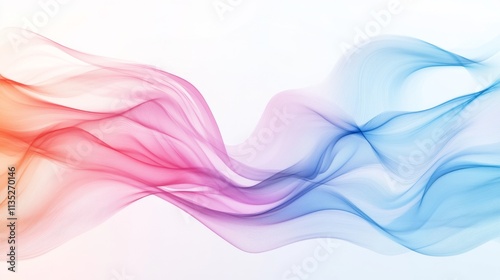 Colorful Abstract Wavy Lines