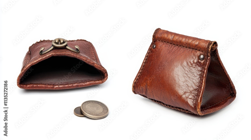 Coin bag icon vector isolated on white Coin bag icon vector isolated on white