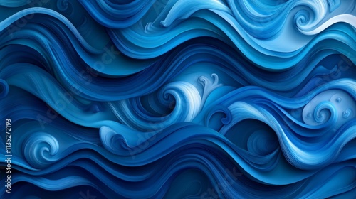 Abstract Ocean Waves