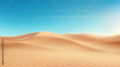 Soft contours of dark sand create elegant forms against subtle lighting