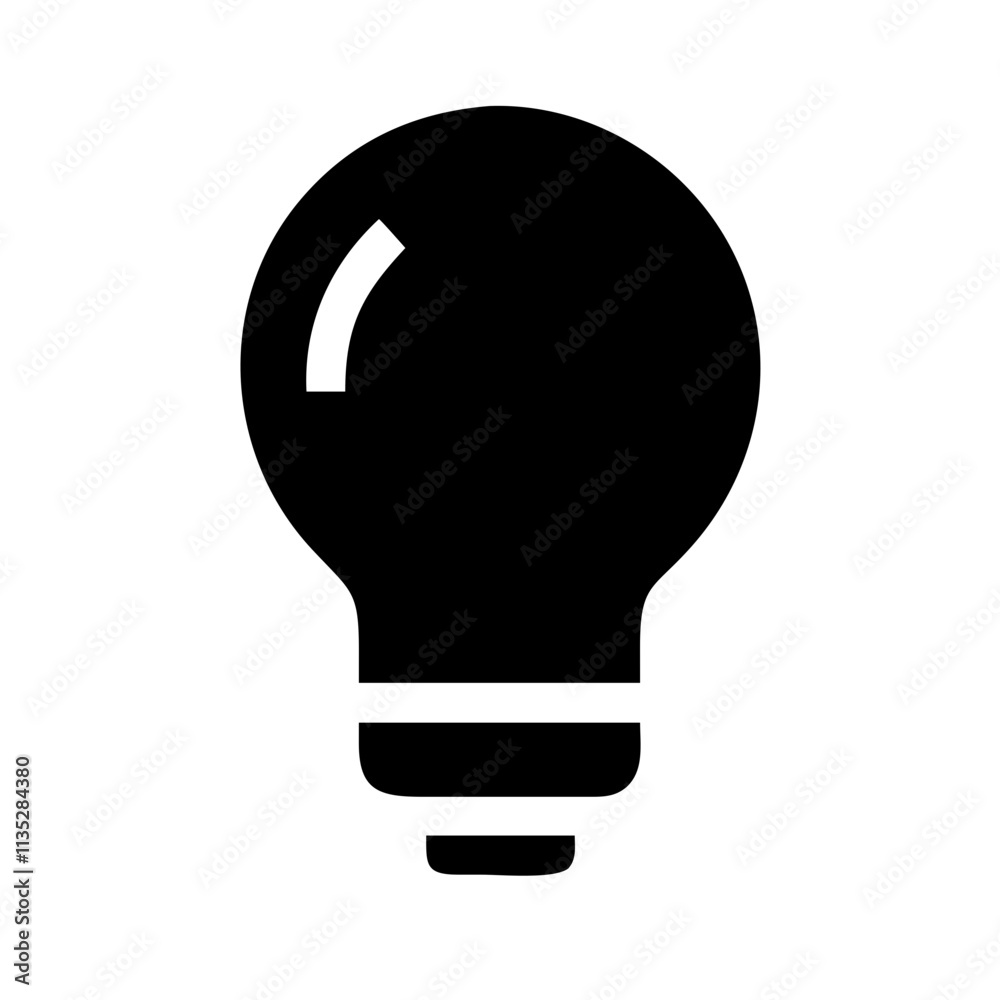 Icon of a Light Bulb Icon of a Light Bulb