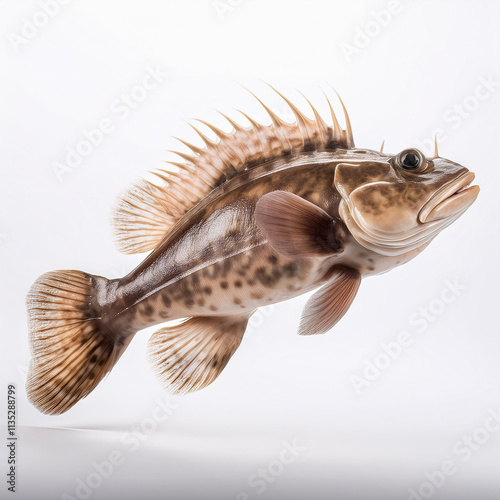 poisson, lotte, isolé, animal, aliment, blanc, pêche, nature, ailette, attraper, brut, eau douce, fleuve, le perche, eau, frais, queue, sain, aquarium, tête, lac, écaille photo