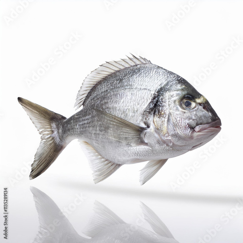 poisson,pageot, isolé, animal, aliment, blanc, pêche, nature, ailette, attraper, brut, eau douce, fleuve, le perche, eau, frais, queue, sain, aquarium, tête, lac, écaille photo