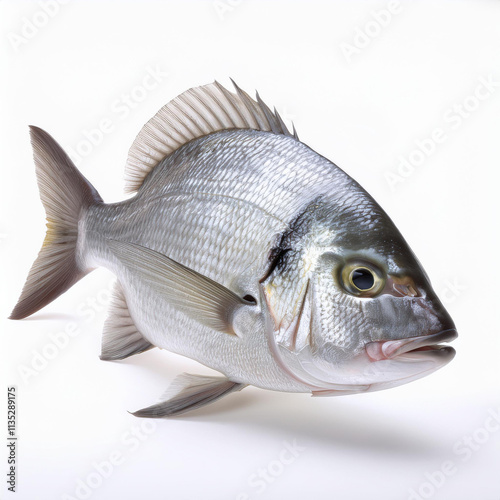 poisson,pageot, isolé, animal, aliment, blanc, pêche, nature, ailette, attraper, brut, eau douce, fleuve, le perche, eau, frais, queue, sain, aquarium, tête, lac, écaille photo