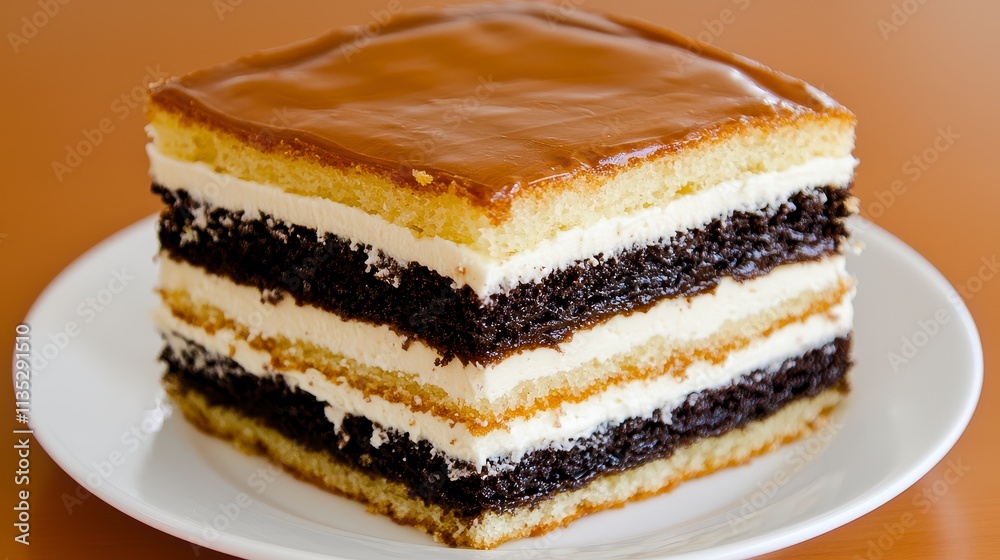 Delicious Layered Chocolate Caramel Cake Dessert Delicious Layered Chocolate Caramel Cake Dessert