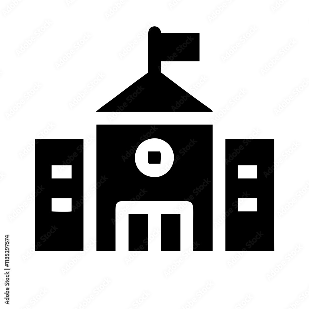 Icon of a School Building