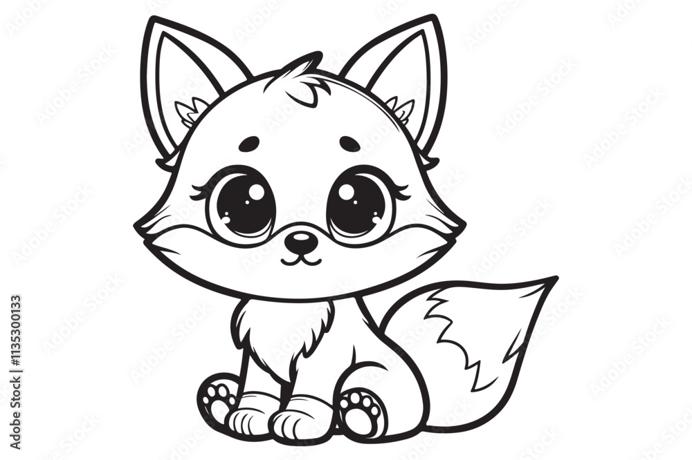 Enjoy little cute animal coloring fun in this kids book 33.eps Enjoy little cute animal coloring fun in this kids book 33.eps
