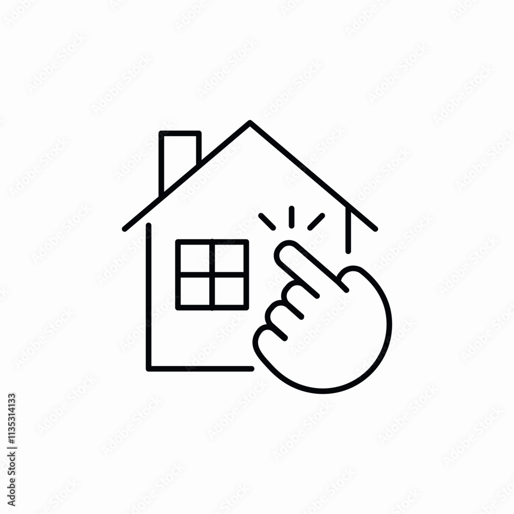 real estate choose icon sign vector real estate choose icon sign vector