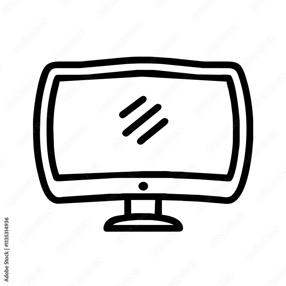Icon of a Computer Monitor
Icon of a Computer Monitor
