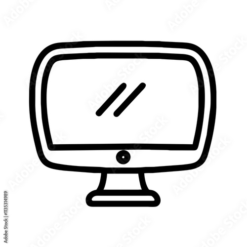 Icon of a Computer Monitor
