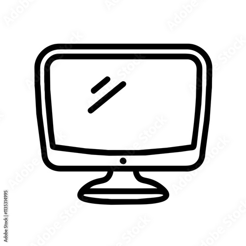 Icon of a Computer Monitor
