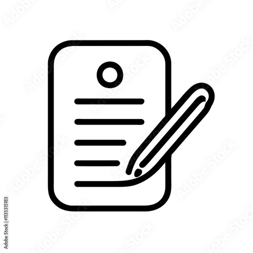 Icon of a Contract
