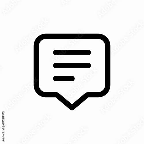 annotation speech bubble icon sign vector