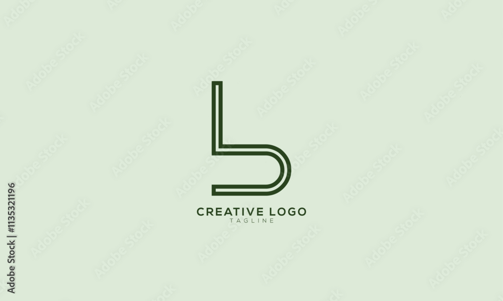 LB BL Abstract initial monogram letter alphabet logo design LB BL Abstract initial monogram letter alphabet logo design