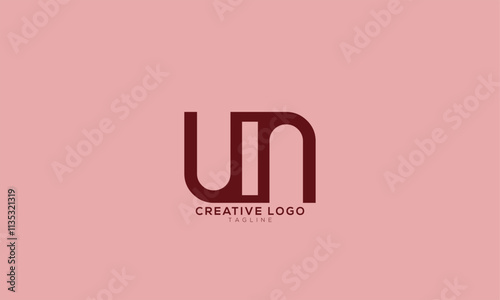 UIN Abstract initial monogram letter alphabet logo design