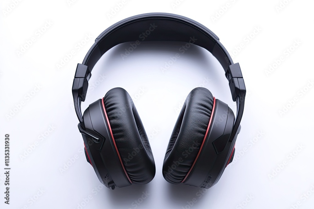 gaming headphone isolate on white background gaming headphone isolate on white background