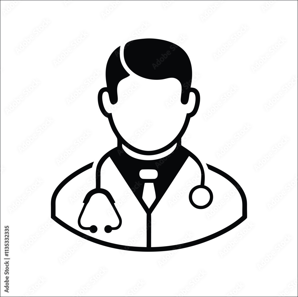 A doctor vector illustration design A doctor vector illustration design